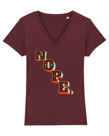 NOPE. Burgundy