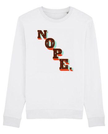 NOPE. White