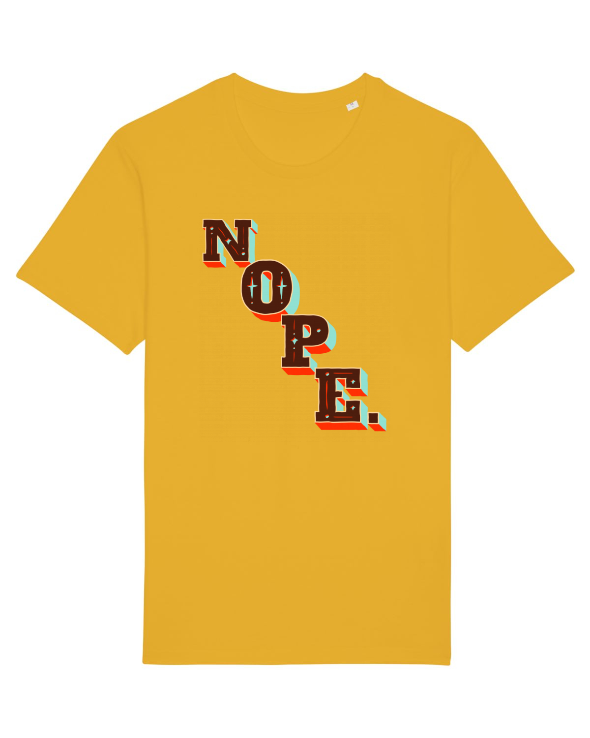 Tricou mânecă scurtă Unisex Rocker Spectra Yellow