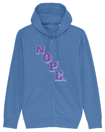 NOPE. Bright Blue