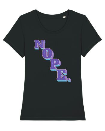 NOPE. Black