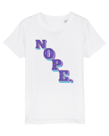 NOPE. White