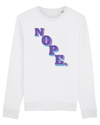 NOPE. White