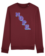 NOPE. Bluză mânecă lungă Unisex Rise