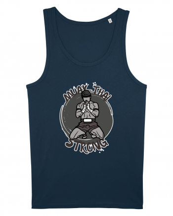 Muay Thai Fighter Navy