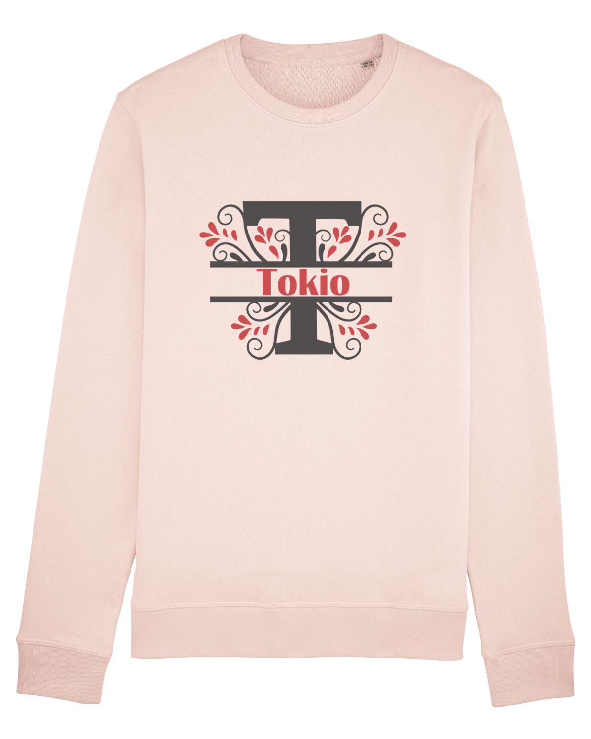 Bluză mânecă lungă Unisex Rise Candy Pink