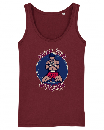 Muay Thai Fighter Burgundy