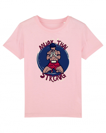 Muay Thai Fighter Cotton Pink