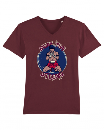 Muay Thai Fighter Burgundy