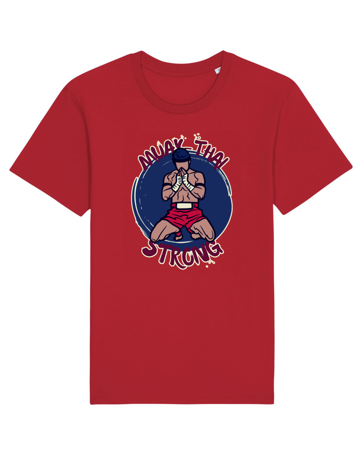Tricou mânecă scurtă Unisex Rocker Red