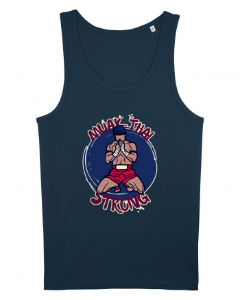 Muay Thai Fighter Navy