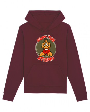 Muay Thai Fighter Burgundy