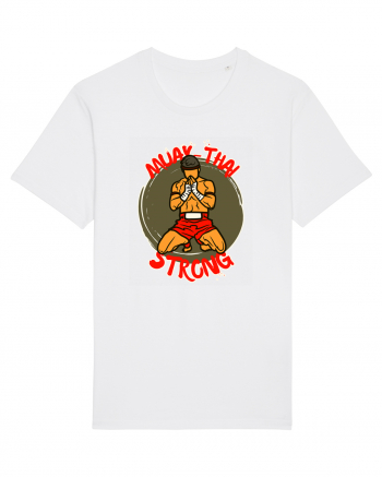 Muay Thai Fighter White