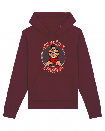 Muay Thai Fighter Burgundy