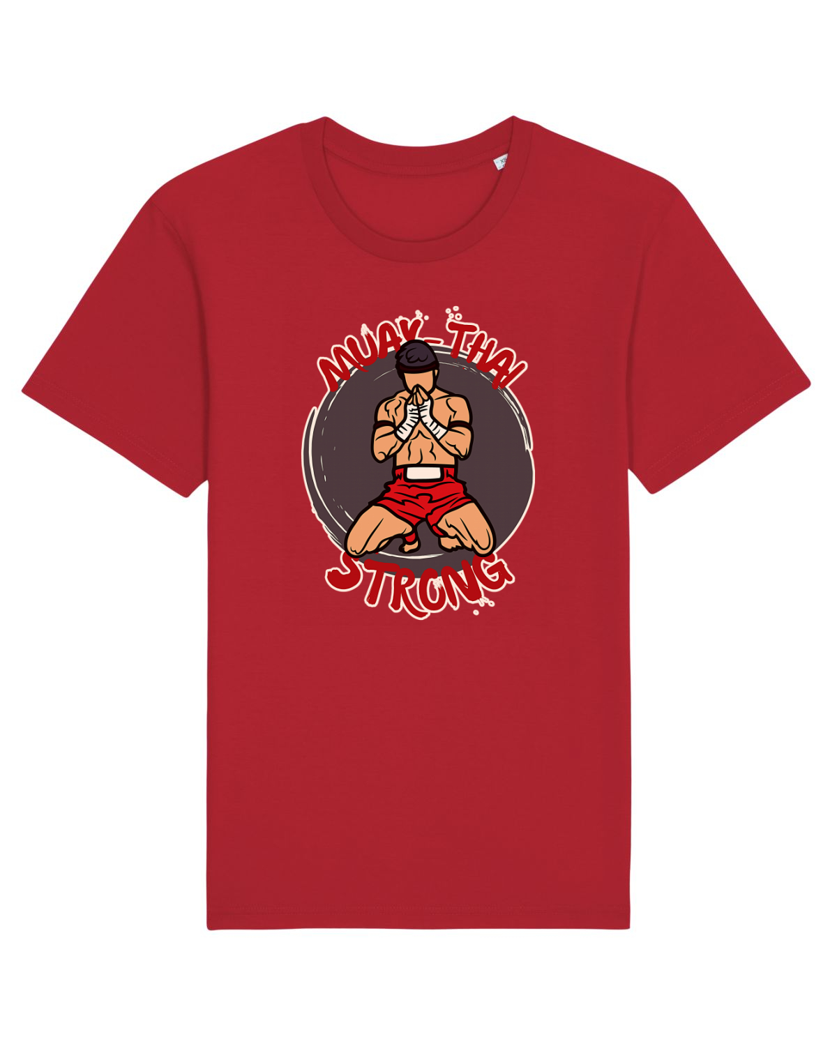 Tricou mânecă scurtă Unisex Rocker Red