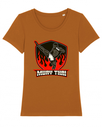 Muay Thai Fighter Roasted Orange