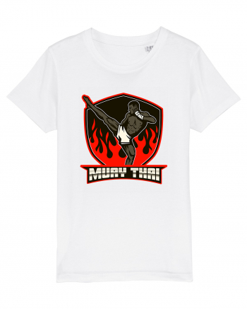 Muay Thai Fighter White