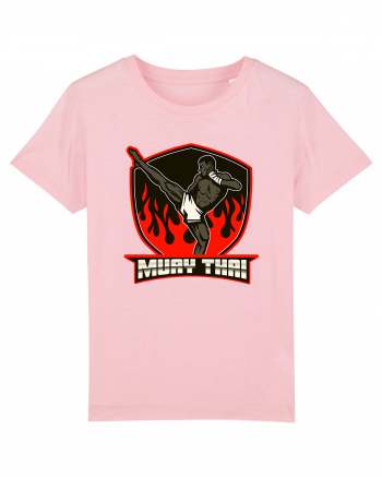 Muay Thai Fighter Cotton Pink