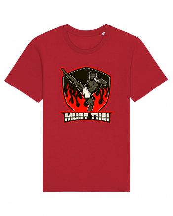 Muay Thai Fighter Red