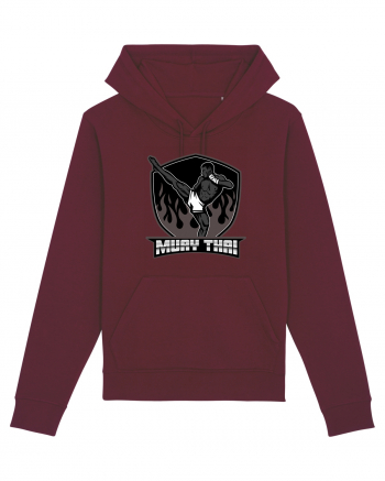 Muay Thai Fighter Burgundy