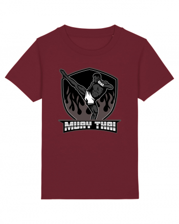 Muay Thai Fighter Burgundy