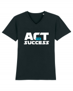 Act For Success Tricou mânecă scurtă guler V Bărbat Presenter