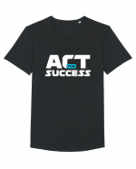 Act For Success Tricou mânecă scurtă guler larg Bărbat Skater