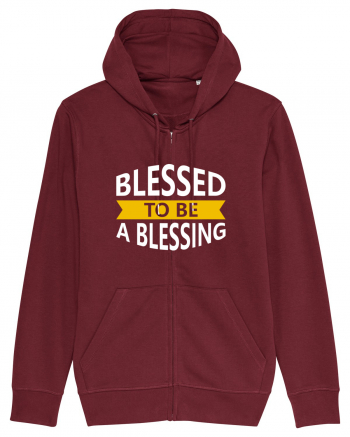Blessed To Be Blessing Burgundy
