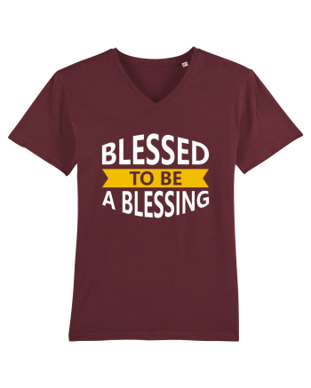 Blessed To Be Blessing Burgundy