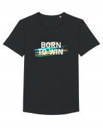 Born To Win Tricou mânecă scurtă guler larg Bărbat Skater