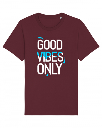 Good Vibes Only Burgundy