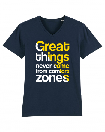 Great things never came from comfort zones French Navy