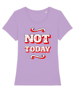 Not Today Tricou mânecă scurtă guler larg fitted Damă Expresser