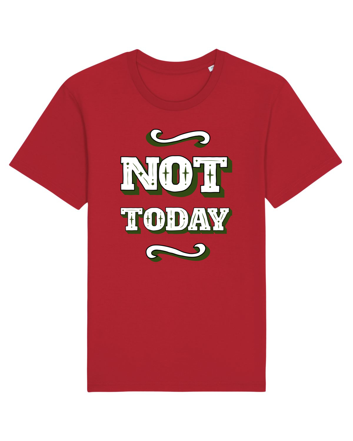 Tricou mânecă scurtă Unisex Rocker Red