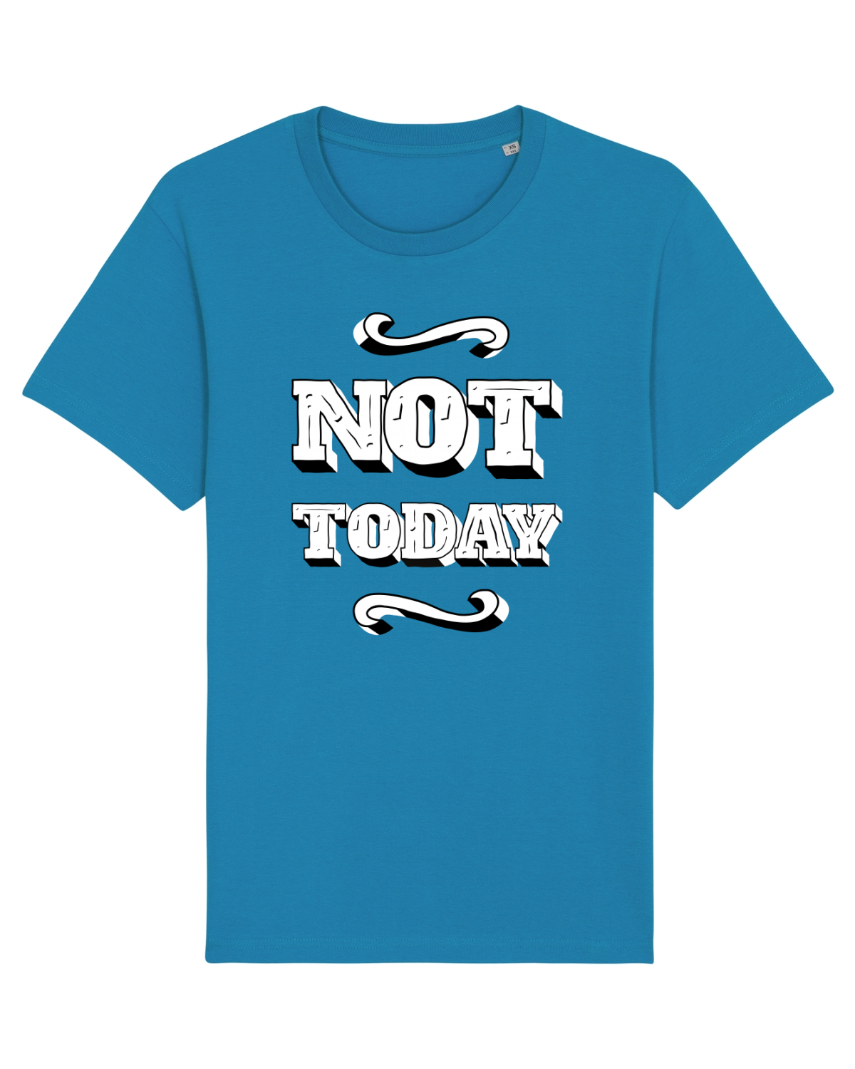 Tricou mânecă scurtă Unisex Rocker Azur