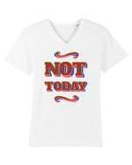 Not Today Tricou mânecă scurtă guler V Bărbat Presenter