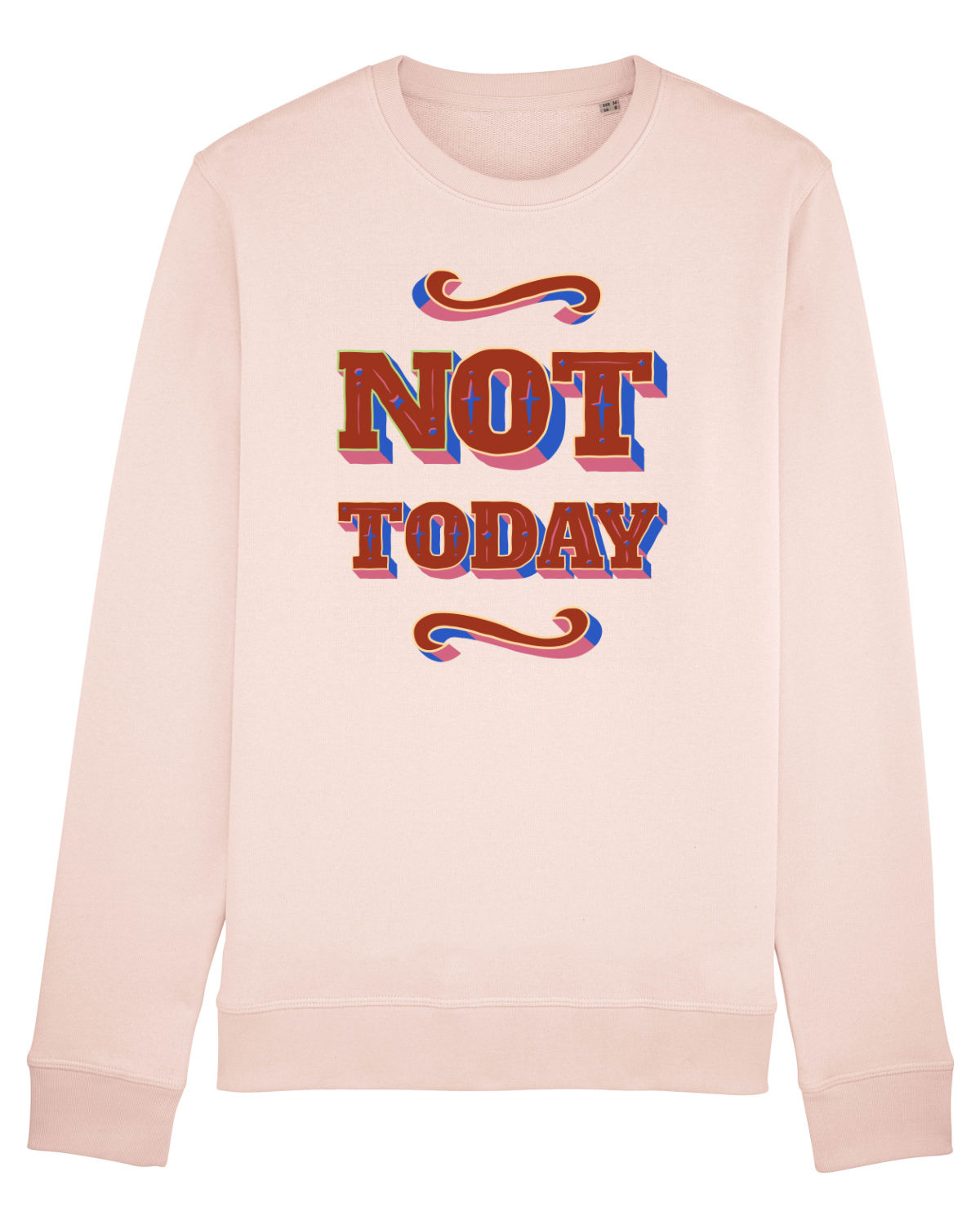 Bluză mânecă lungă Unisex Rise Candy Pink