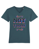 Not Today Tricou mânecă scurtă guler V Bărbat Presenter
