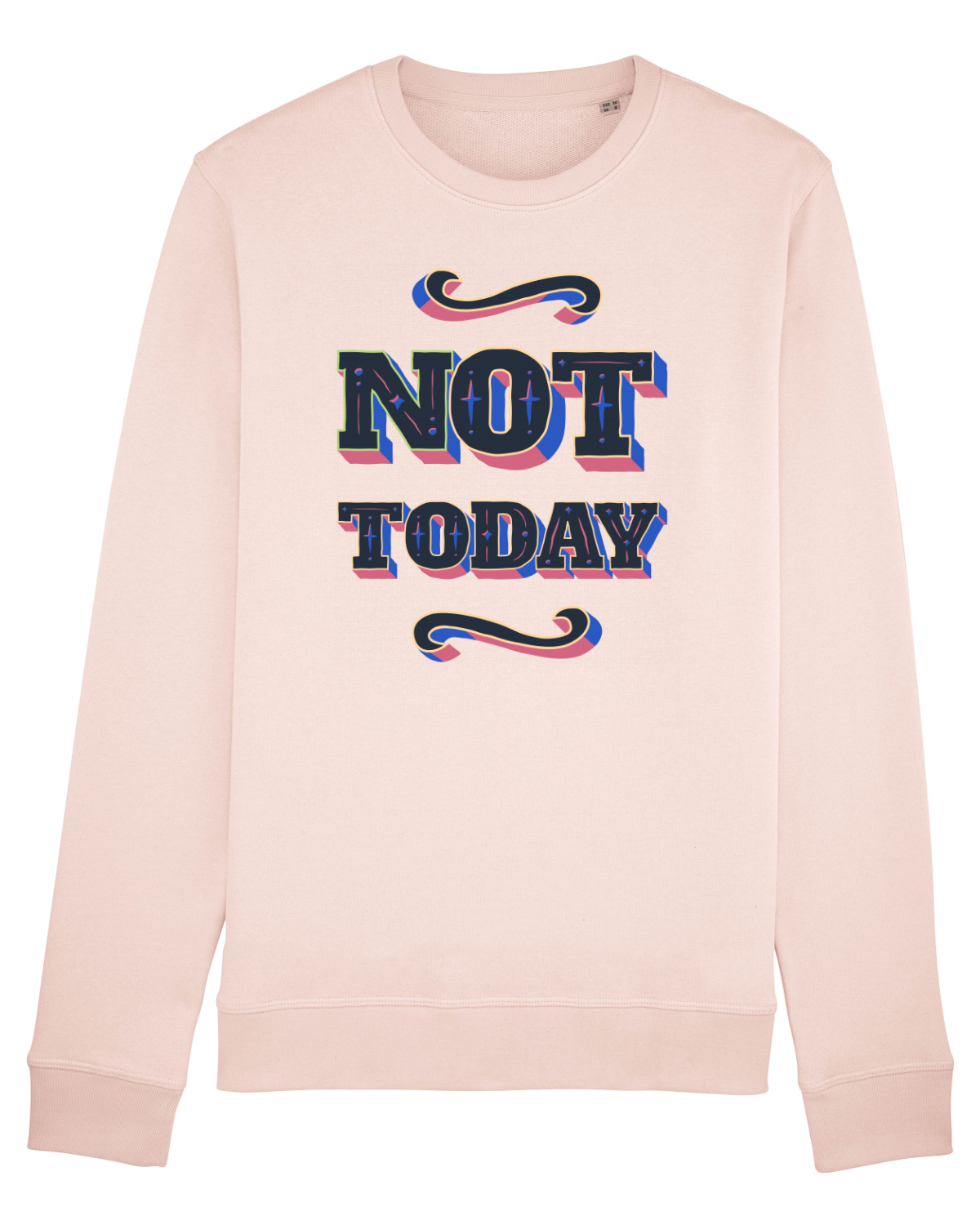 Bluză mânecă lungă Unisex Rise Candy Pink