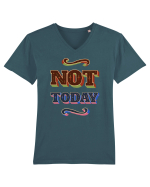 Not Today Tricou mânecă scurtă guler V Bărbat Presenter
