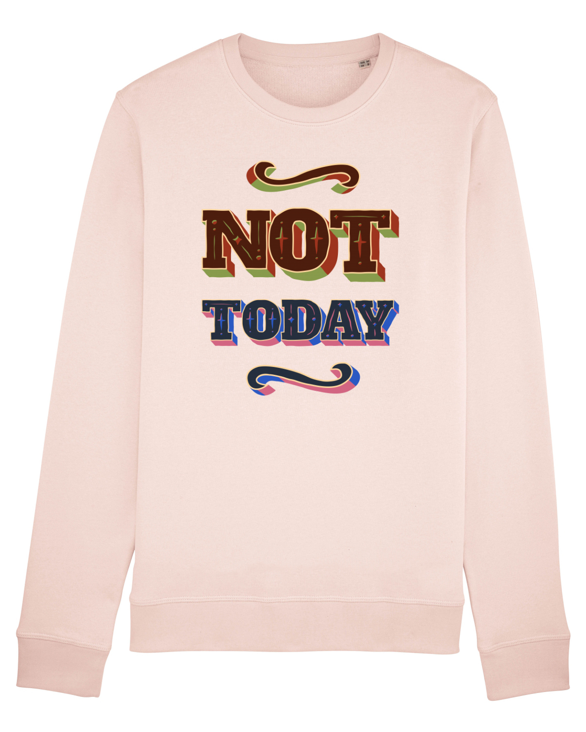 Bluză mânecă lungă Unisex Rise Candy Pink