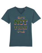 Not Today Tricou mânecă scurtă guler V Bărbat Presenter
