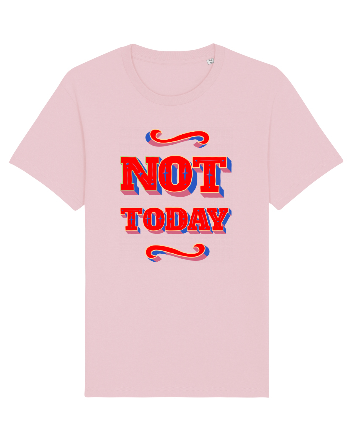 Tricou mânecă scurtă Unisex Rocker Cotton Pink