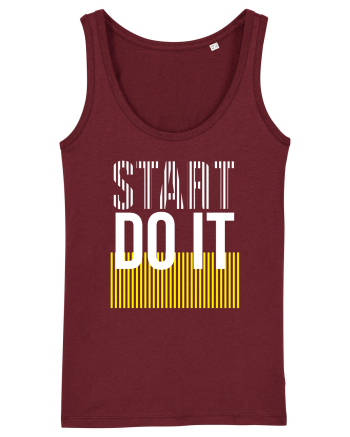 Start Do It Burgundy