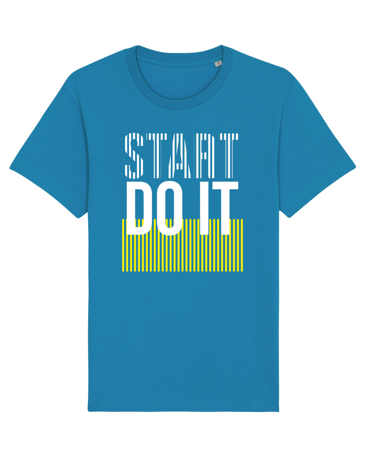 Tricou mânecă scurtă Unisex Rocker Azur