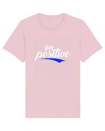 Stay Positive Cotton Pink