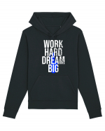 Work Hard Dream Big Hanorac Unisex Drummer