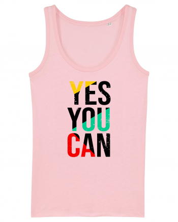 Yes You Can Cotton Pink