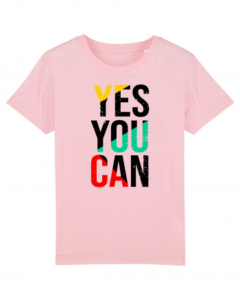 Yes You Can Cotton Pink