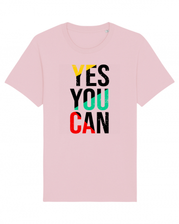 Yes You Can Cotton Pink